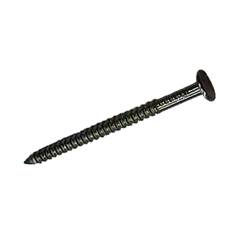 Гвоздь ершеный черный 2.8х50